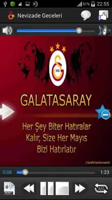 Galatasaray Marches android App screenshot 3